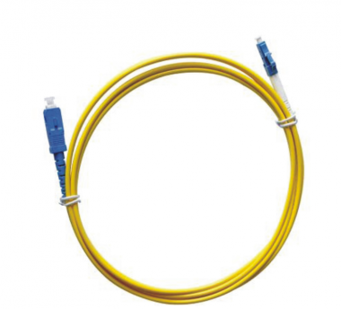 Фотография товара 'Lanmaster Патч-корд оптический, LSZH, дуплексный, SC/APC-LC/UPC, SM OS2 LAN-2SC-2LC/SAU-0.5'