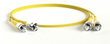 Фотография товара 'Lanmaster Патч-корд оптический TWT, PVC, дуплексный, ST/UPC-ST/UPC, SM OS2 TWT-2ST-2ST/SU-20'