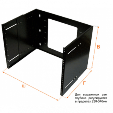 Фотография товара 'Lanmaster LAN-RACK-WMR-2U'