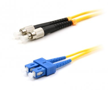 Фотография товара 'Lanmaster Патч-корд оптический, LSZH, дуплексный, SC/UPC-FC/UPC, SM OS2 LAN-2SC-2FC/SU-1.5'