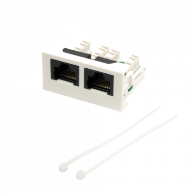 Фотография товара 'Lanmaster LAN-WA-LP-2x45/5E-WH'