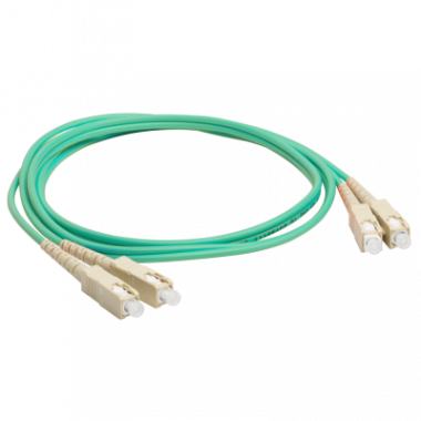 Фотография товара 'Lanmaster Патч-корд оптический LANMASTER, дуплексный, SC/PC-SC/PC, OM3, LSZH, 3.0 м, LAN-2SC-2SC/OM3-3.0'