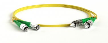 Фотография товара 'Lanmaster Патч-корд оптический TWT, PVC, дуплексный, ST/APC-FC/APC, SM OS2, 7.0 м, TWT-2ST-2FC/SA-7.0'