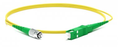 Фотография товара 'Lanmaster Патч-корд оптический TWT, PVC, симплексный, SC/APC-FC/APC, SM OS2, 20 м, TWT-SC-FC/SA-20'
