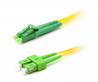 Фотография товара 'Lanmaster Патч-корд оптический TWT, PVC, дуплексный, LC/APC-SC/APC, SM OS2, 10 м, TWT-2LC-2SC/SA-10'