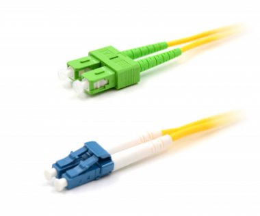 Фотография товара 'Lanmaster Патч-корд оптический TWT, PVC, дуплексный, SC/APC-LC/UPC, SM OS2, 3.0 м, TWT-2SC-2LC/SAU-3.0'