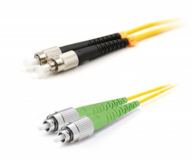 Фотография товара 'Lanmaster Патч-корд оптический TWT, PVC, дуплексный, ST/APC-FC/UPC, SM OS2, 5.0 м, TWT-2ST-2FC/SAU-5.0'