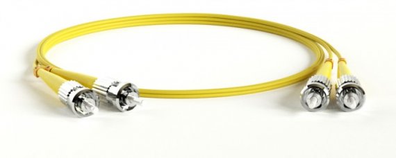 Фотография товара 'Lanmaster Патч-корд оптический TWT, PVC, дуплексный, ST/UPC-ST/UPC, SM OS2 TWT-2ST-2ST/SU-7.0'