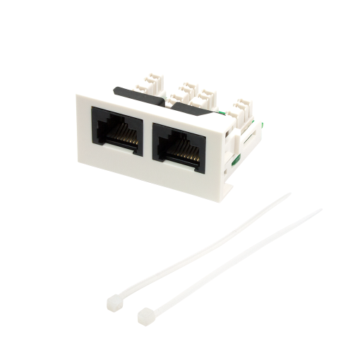 Фотография товара 'Lanmaster LAN-WA-LP-2x45/5E-WH'