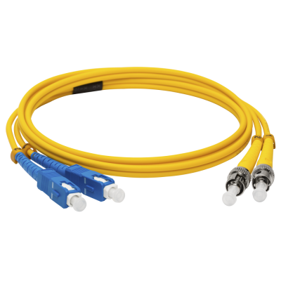 Фотография товара 'Lanmaster Патч-корд оптический LSZH, дуплексный, ST/APC-SC/UPC, SM OS2, 2.0 м, LAN-2ST-2SC/SAU-2.0'