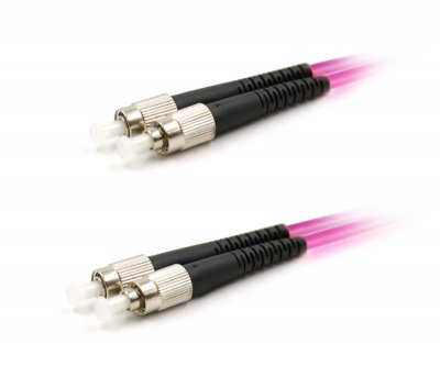 Фотография товара 'Lanmaster Патч-корд оптический LANMASTER, дуплексный, FC/PC-FC/PC, OM4, LSZH, 20 м, LAN-2FC-2FC/OM4-20'