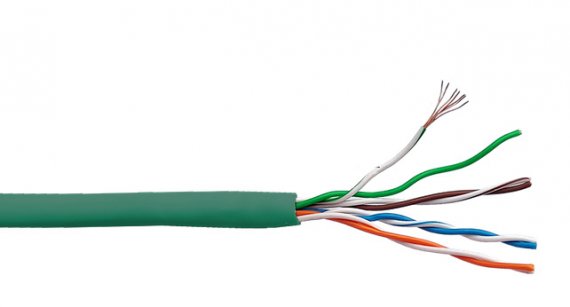 Фотография товара 'Lanmaster LAN-5EUTP-PT-LSZH-GN'