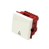 Lanmaster LAN-EC45x45-S1B-WH