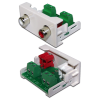 Lanmaster LAN-WA-LP-2RCA-WH